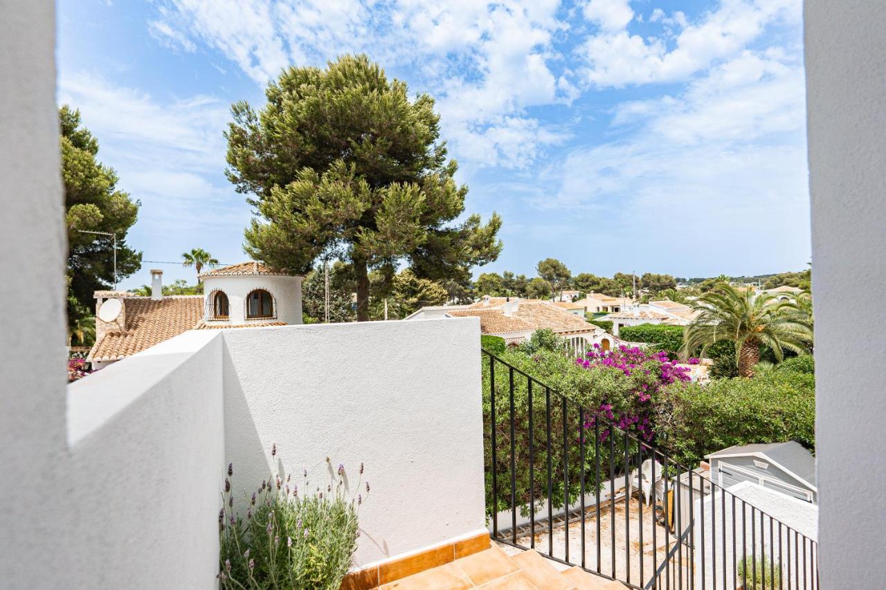 Jávea Casa Maria Top Floor Studio Apartment With Swimming Pool מראה חיצוני תמונה