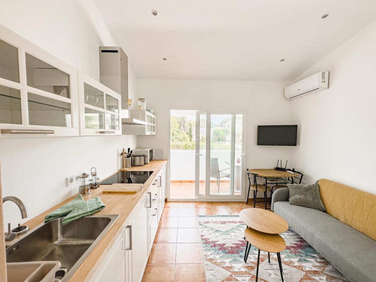 Jávea Casa Maria Top Floor Studio Apartment With Swimming Pool מראה חיצוני תמונה