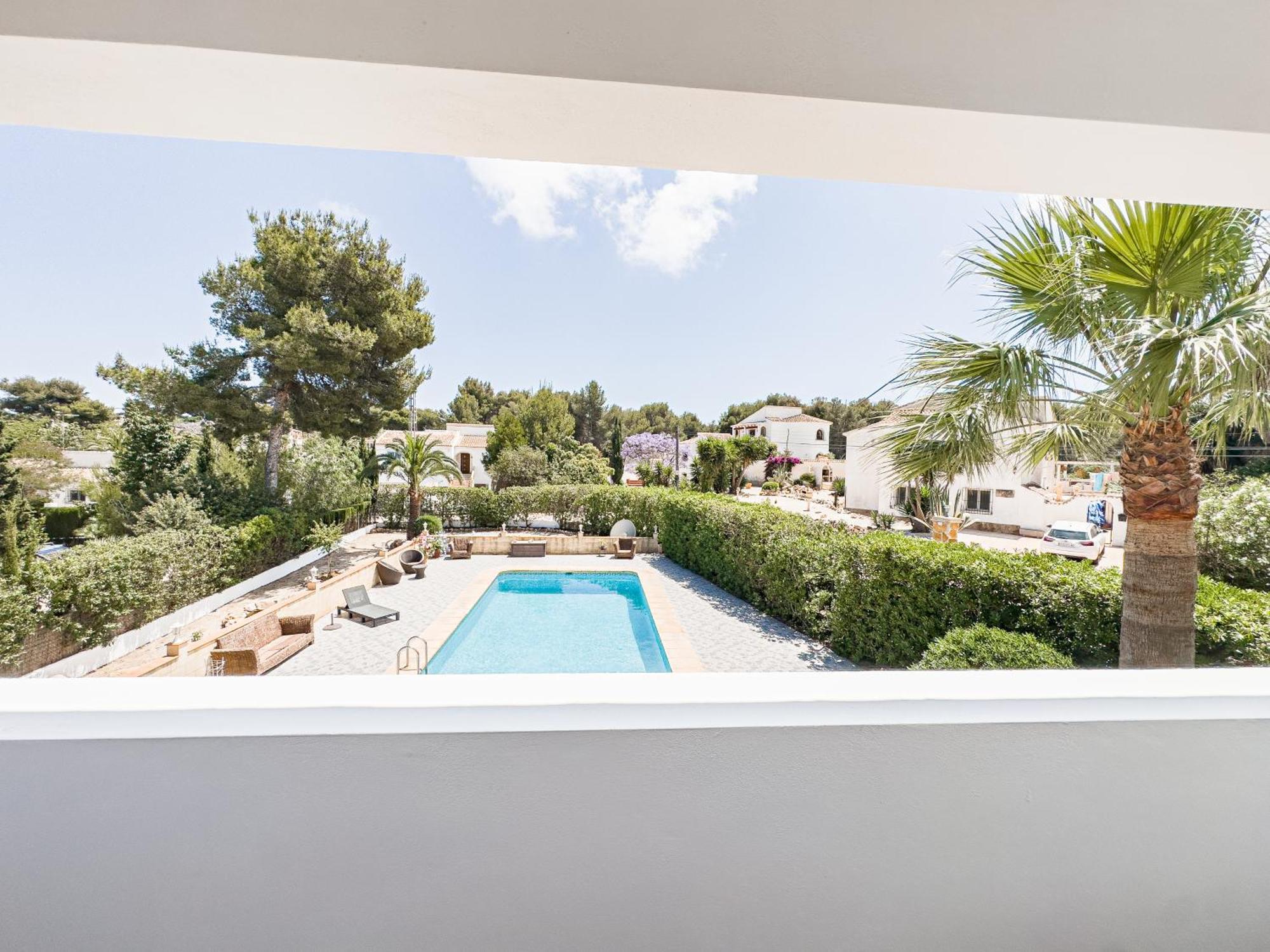 Jávea Casa Maria Top Floor Studio Apartment With Swimming Pool מראה חיצוני תמונה