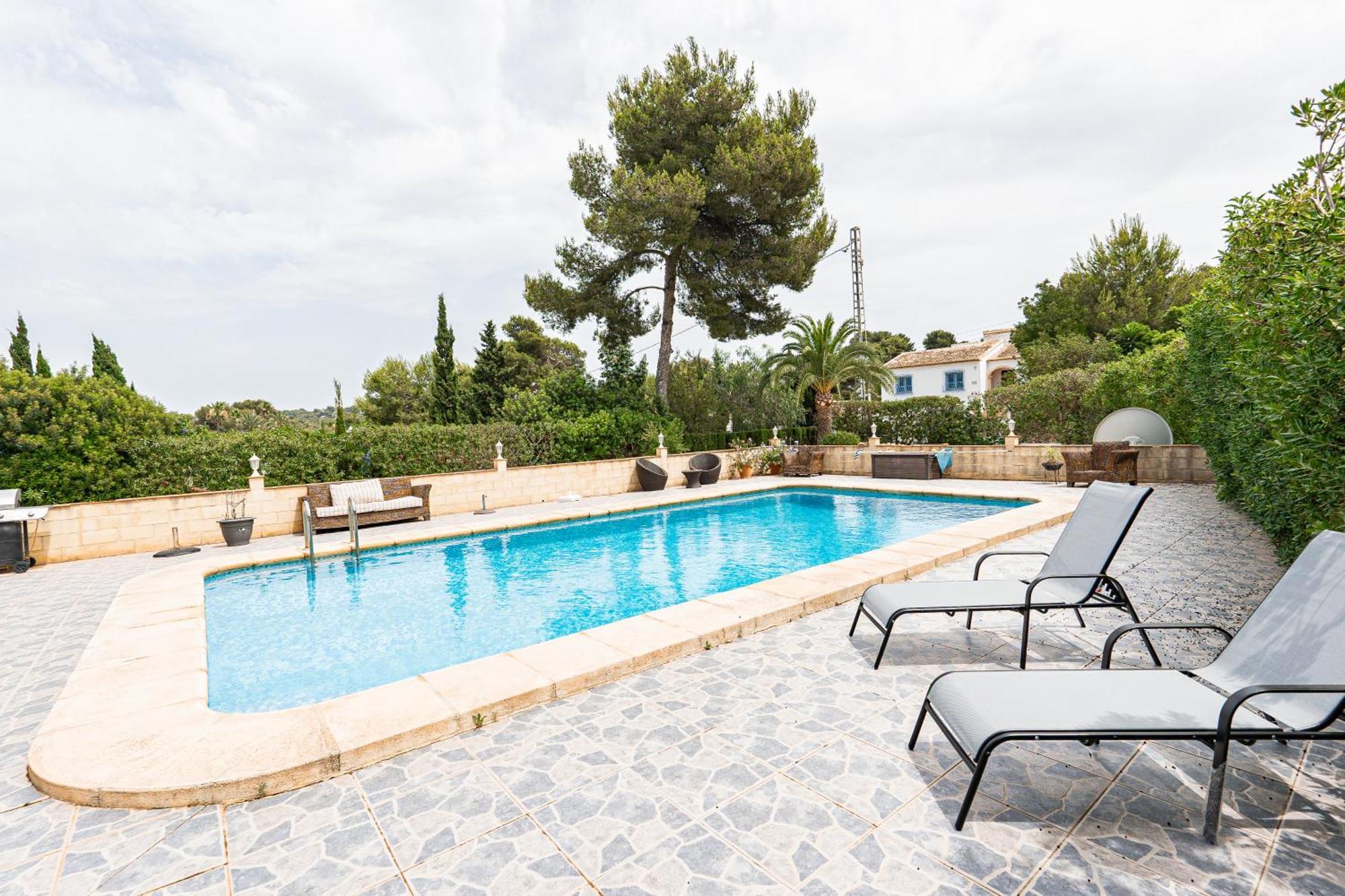 Jávea Casa Maria Top Floor Studio Apartment With Swimming Pool מראה חיצוני תמונה