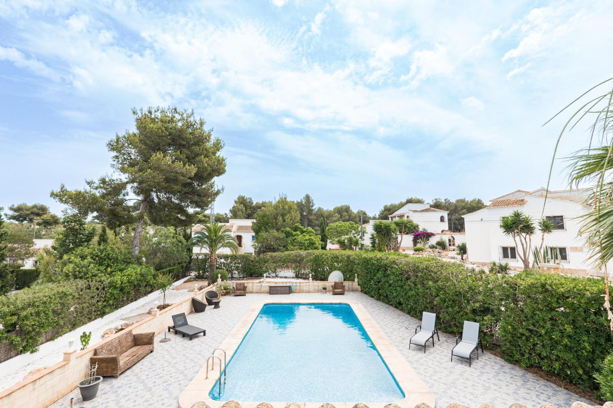 Jávea Casa Maria Top Floor Studio Apartment With Swimming Pool מראה חיצוני תמונה